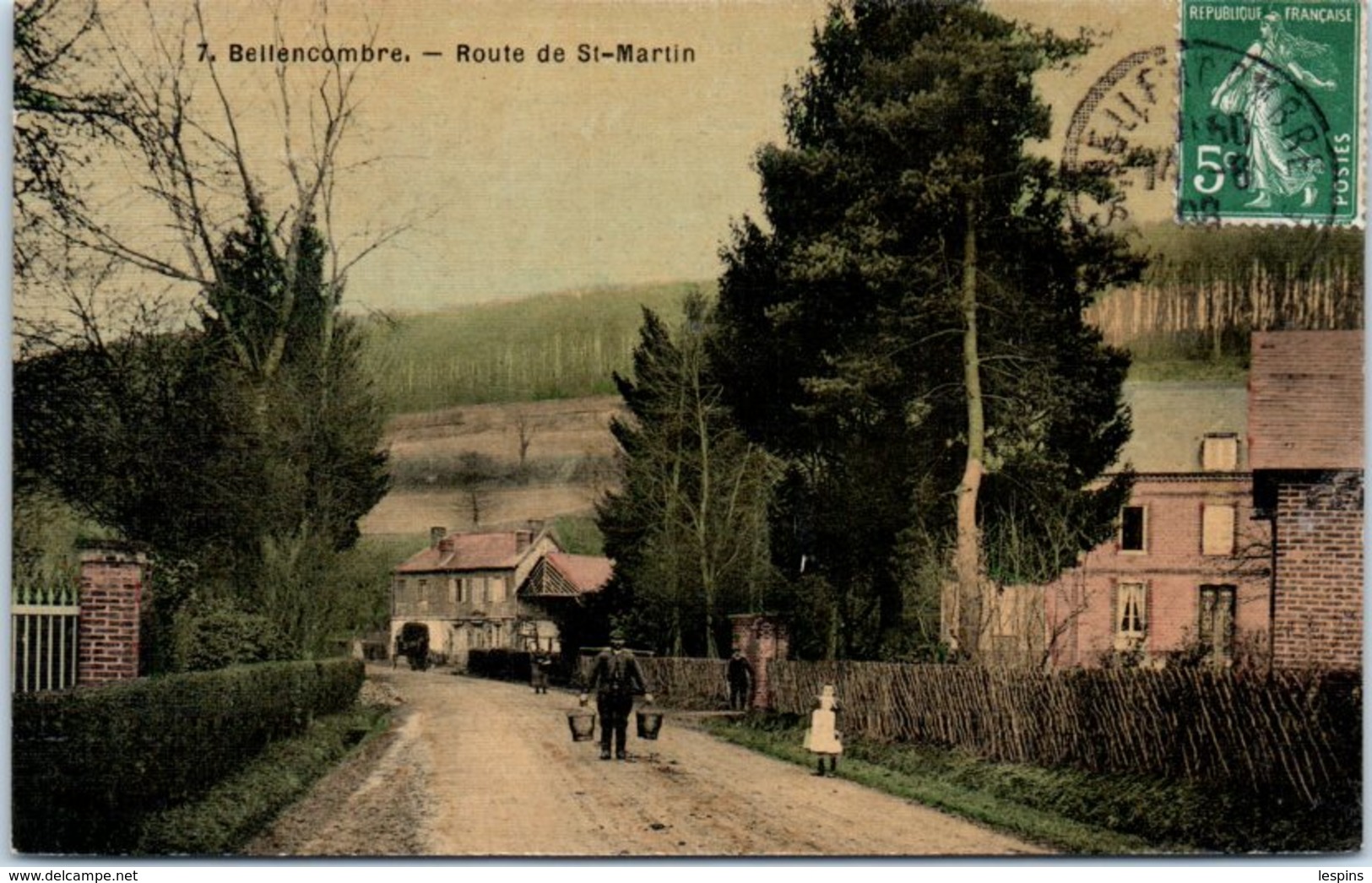 76 - BELLENCOMBRE --  Route De St Martin - Bellencombre