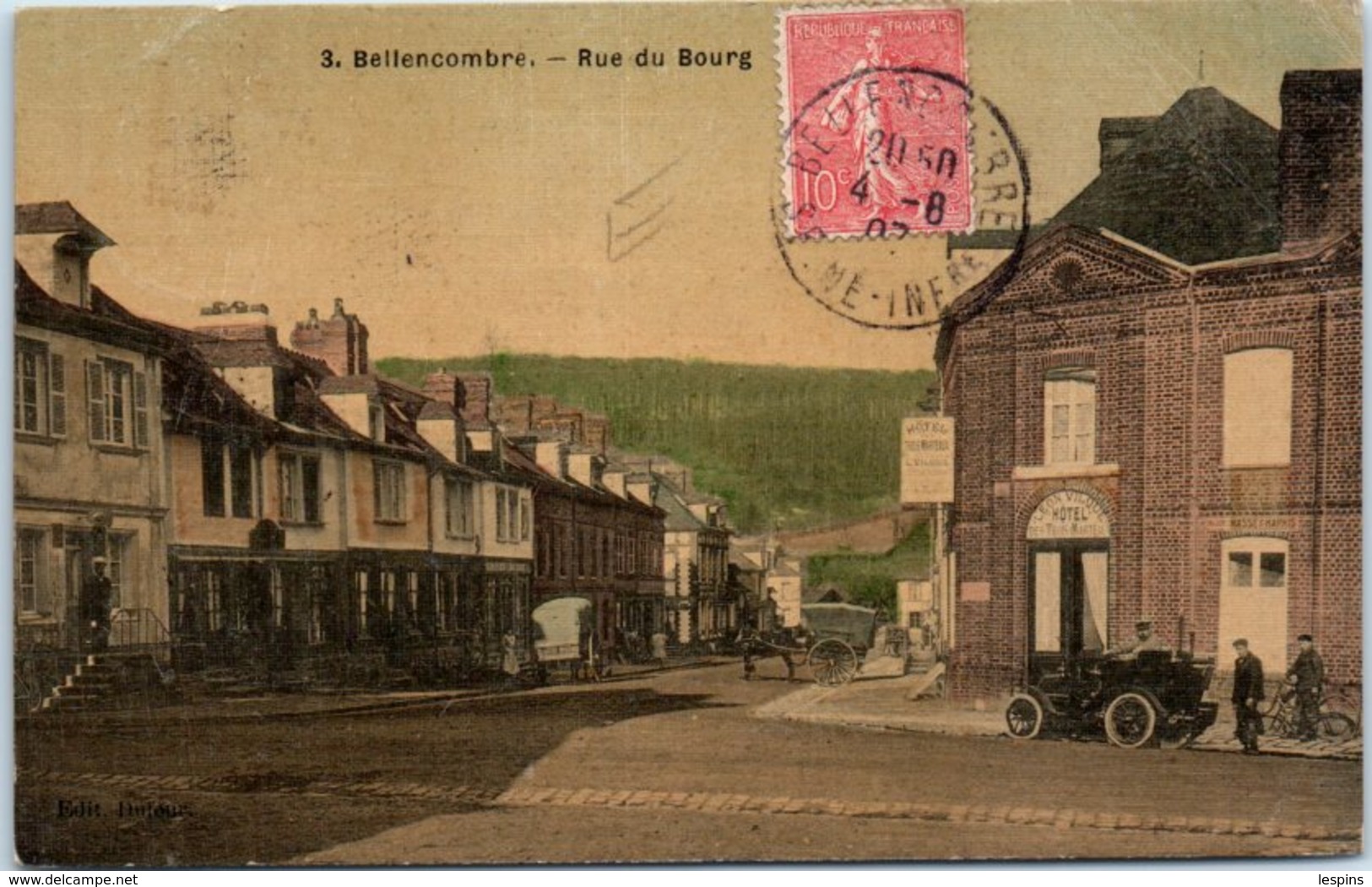 76 - BELLENCOMBRE --  Rue Du Bourg - Bellencombre
