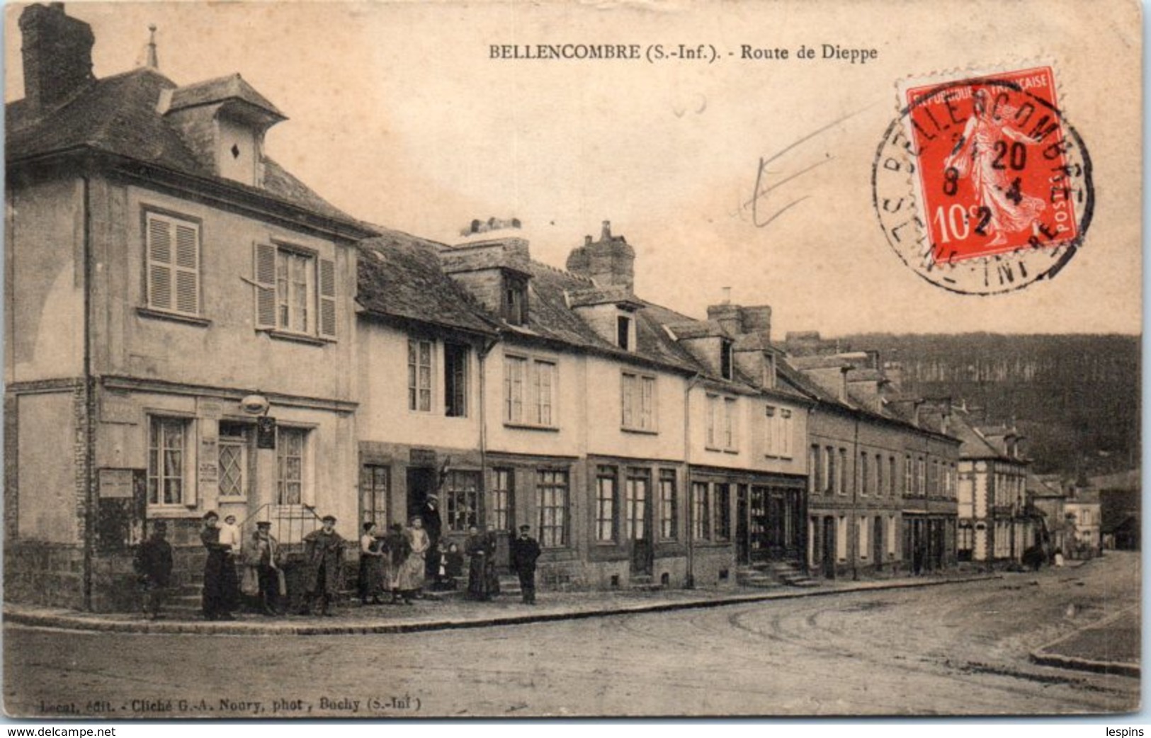 76 - BELLENCOMBRE -- Route De Dieppe - Bellencombre