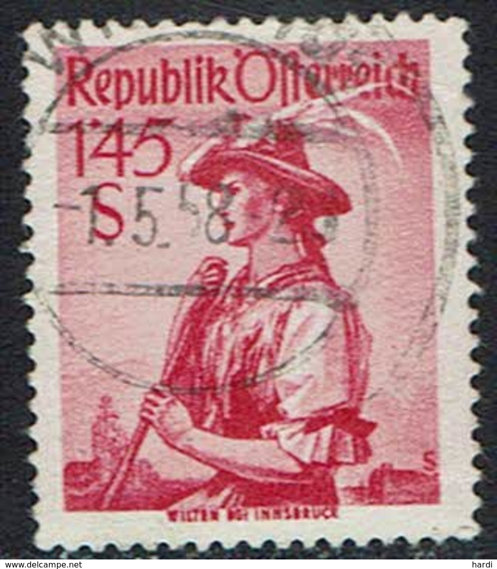 Österreich. 1948, MiNr 915, Gestempelt - Gebraucht