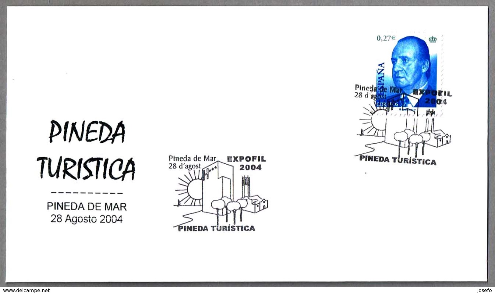 Pineda Turistica - IGLESIA DE SANTA MARIA. Pineda De Mar 2004 - Iglesias Y Catedrales