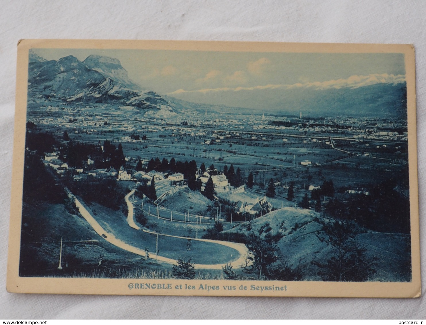 France  Grenoble   Et Les Alpes Vue De Seyssinet A 199 - Grenoble