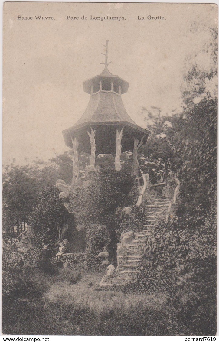 Belgique    Basse-wavre  Parc De Longchamps La Grotte - Wavre