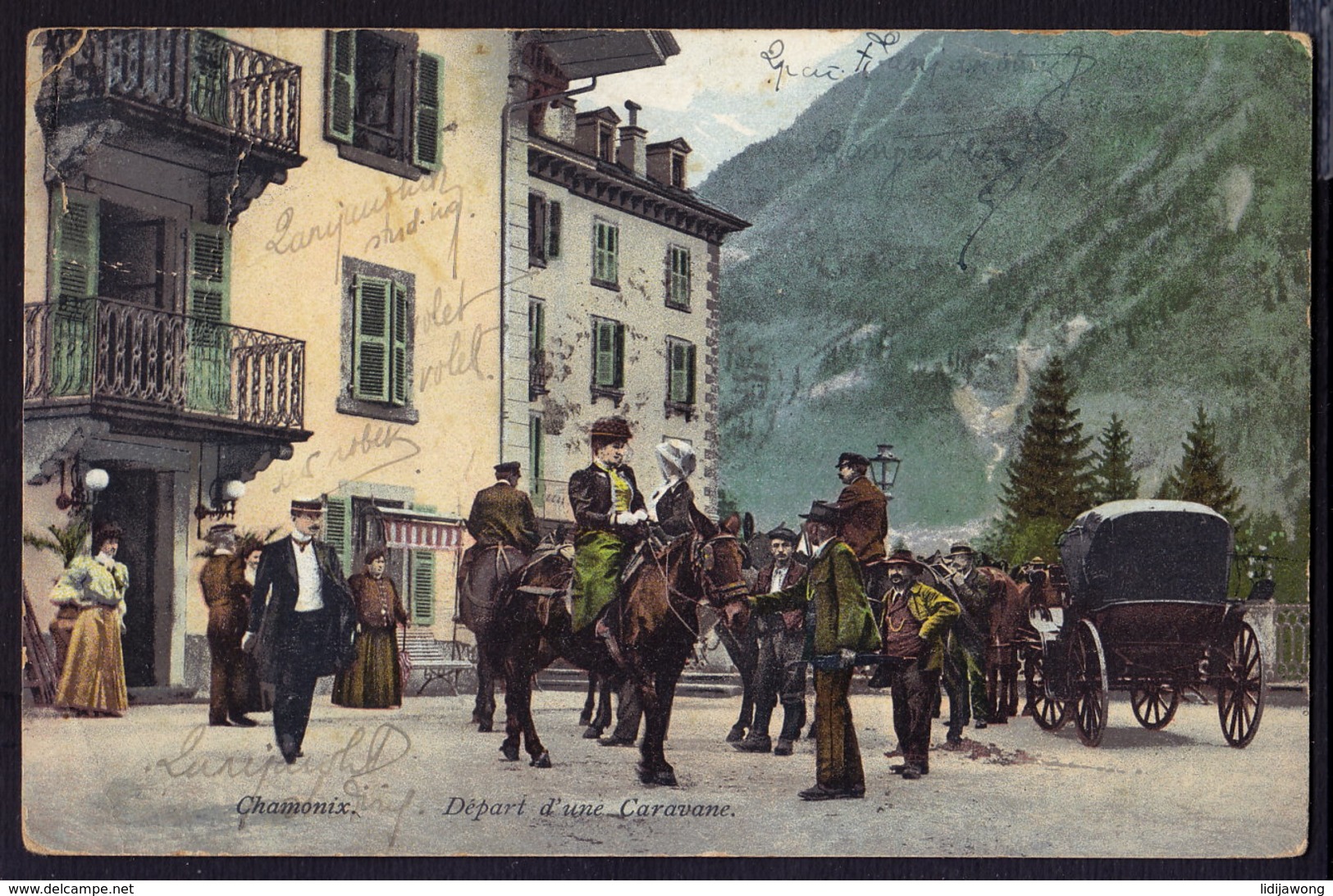 CHAMONIX 1918  - OLD POSTCARD (see Sales Conditions) - Chamonix-Mont-Blanc