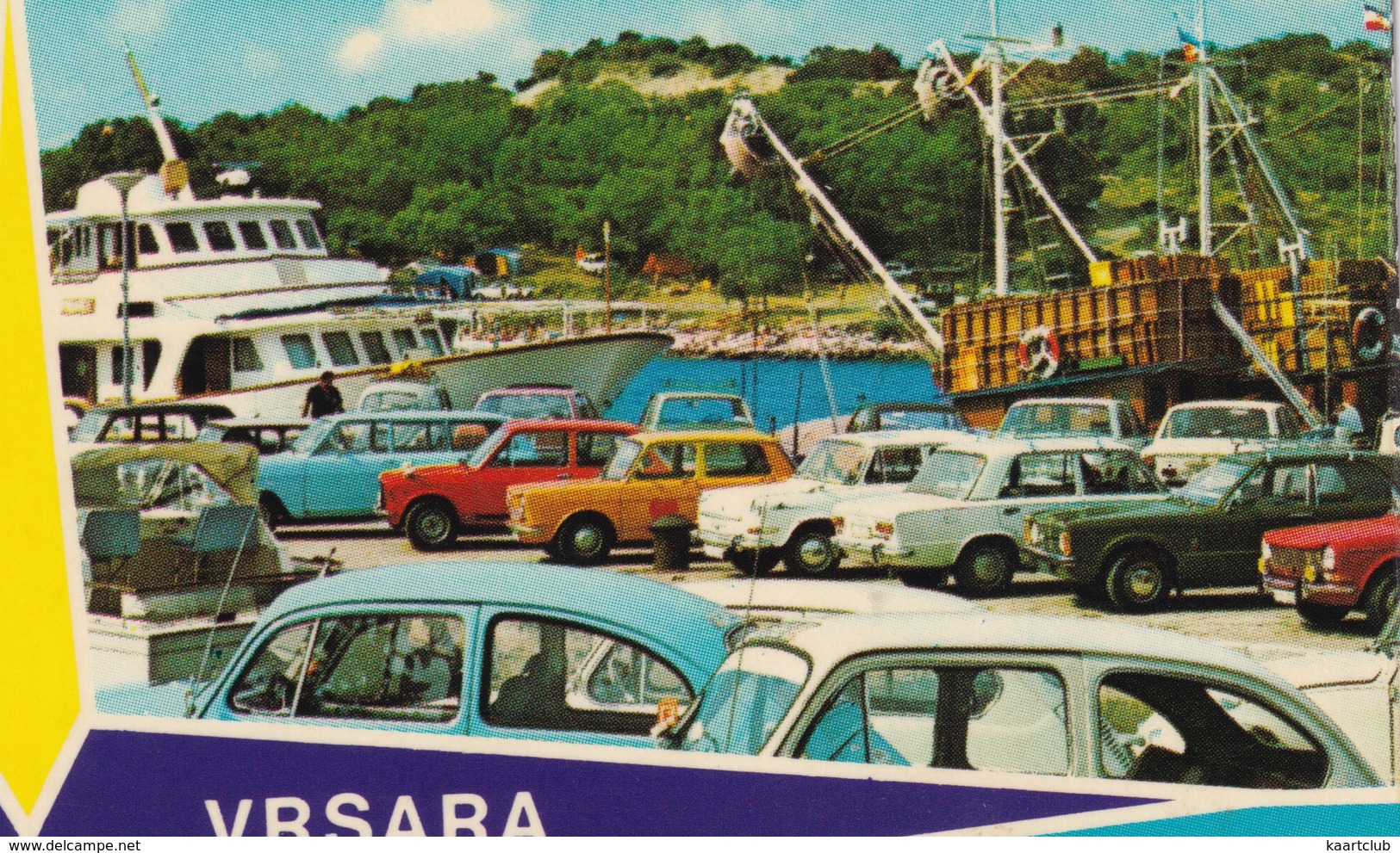 Vrsar: VW 1200 KÄFER/COX, FORD TAUNUS TC1, TAUNUS P7, SKODA 1000MB, SIMCA 1000, OPEL ASCONA A - CAMPING   - (YU.) - Toerisme