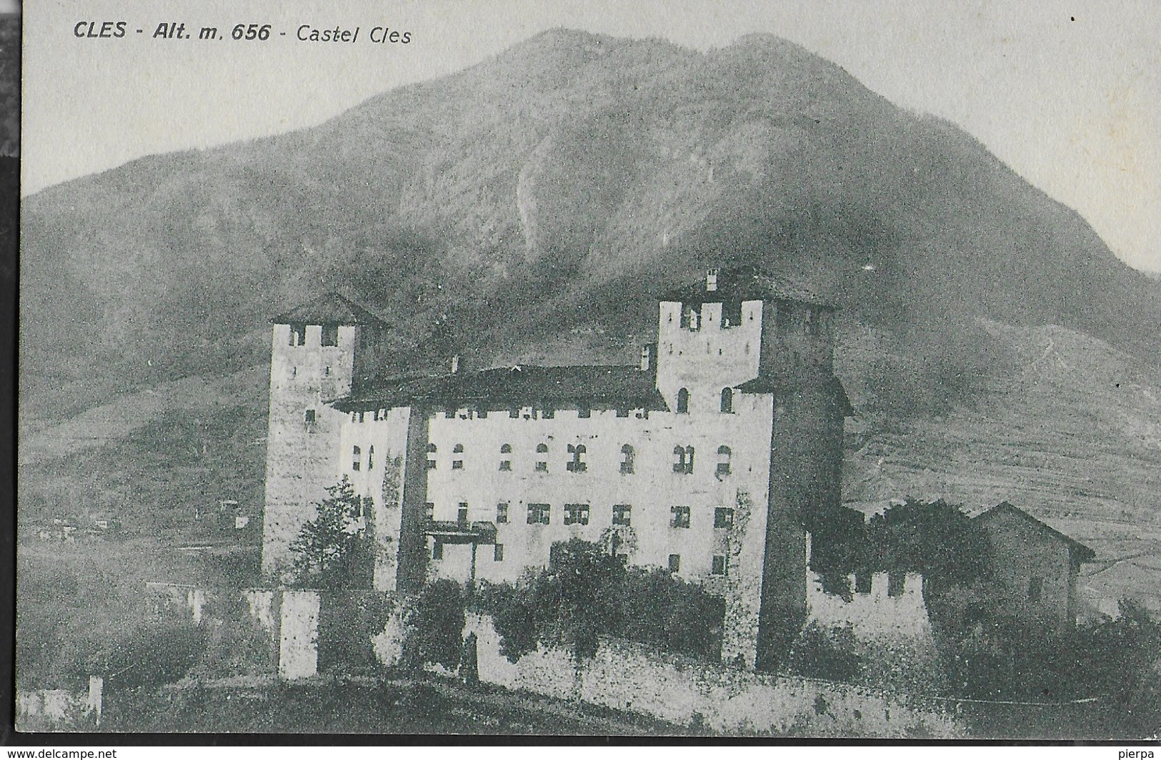 CASTEL CLES - FORMATO PICCOLO EDIZIONE ANDRIONE 1928 - NUOVA ORIGINALE D'EPOCA - Châteaux