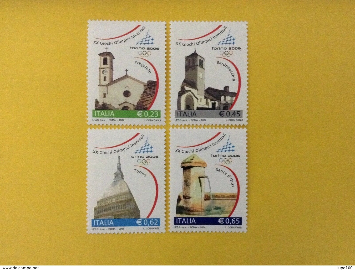 2004 ITALIA FRANCOBOLLI NUOVI STAMPS NEW MNH** GIOCHI OLIMPICI INVERNALI TORINO 2006 OLIMPIADI - Hiver 2006: Torino