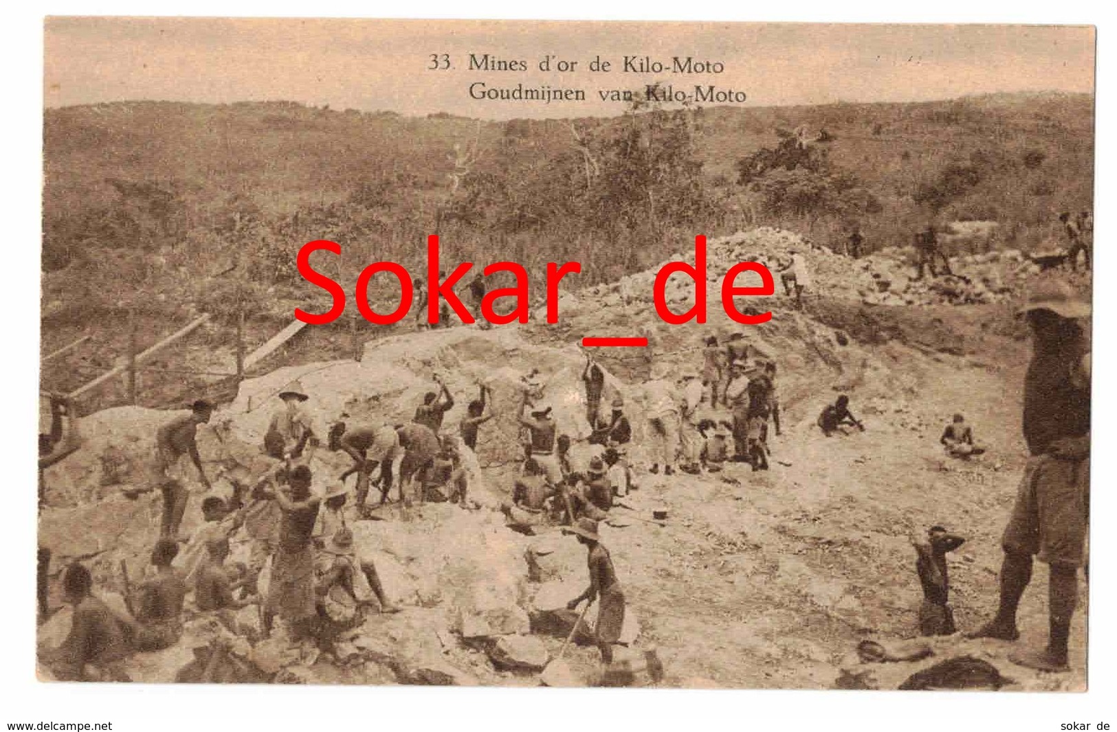 AK Mines D'or De Kilo-Moto, Goudmijnen, Goldminen Von Kilo-Moto, Belgisch-Kongo - Belgisch-Kongo