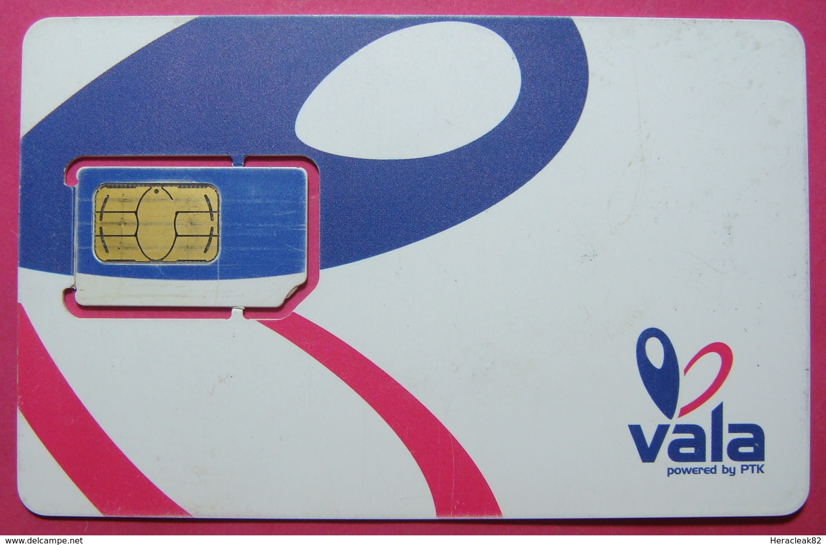 Kosovo CHIP Phone Card Number Used With BIG Chip Operator Vala PTK *Butterfly* - Kosovo