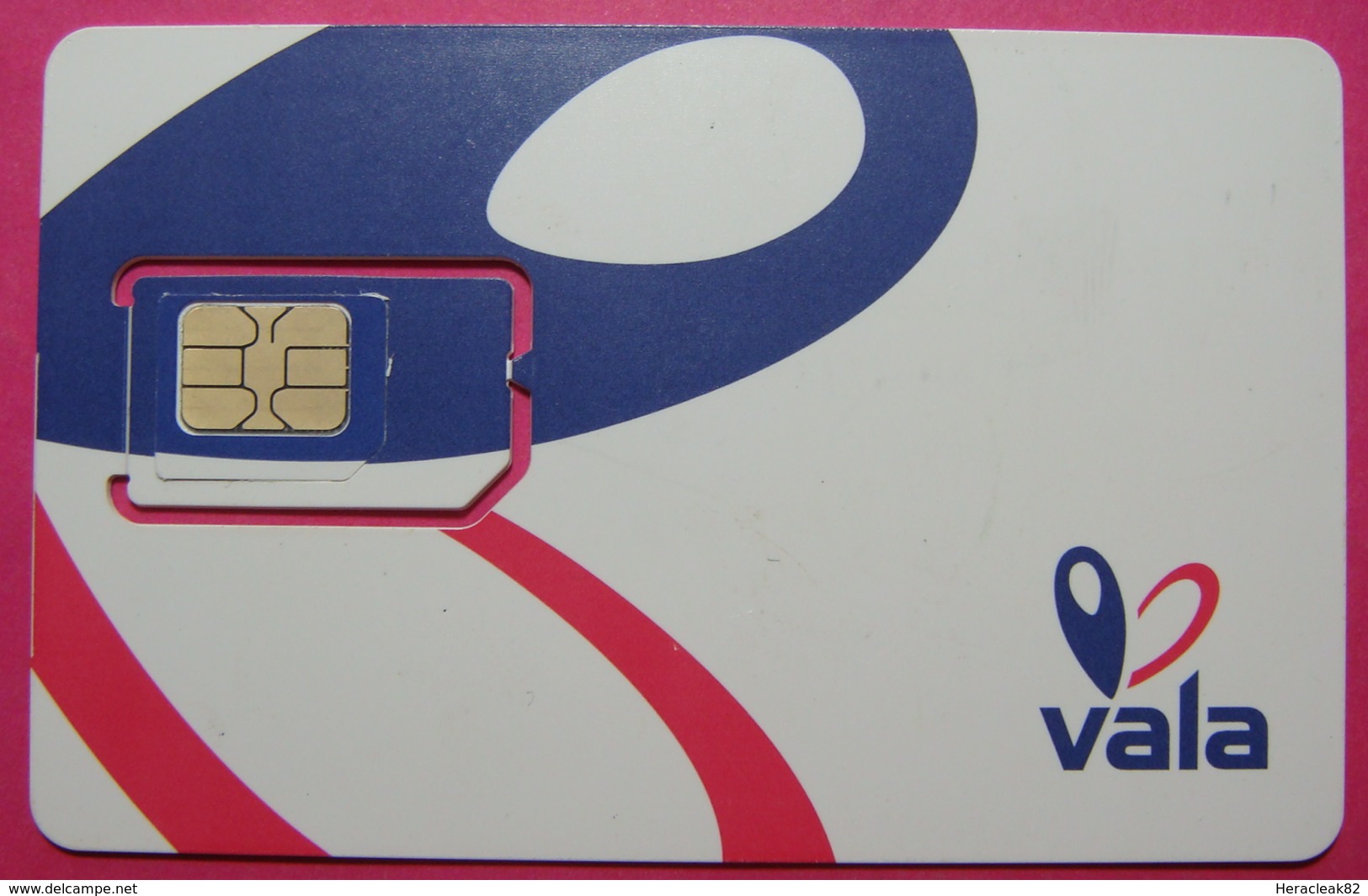 Kosovo CHIP Phone Card Number Used With MEDIUM Chip Operator Vala PTK *Butterfly* ...868 - Kosovo
