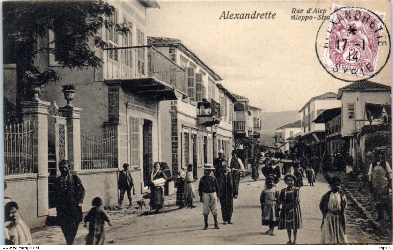 TURQUIE  -- Alexandrette - Rue D'Alep - Turkije