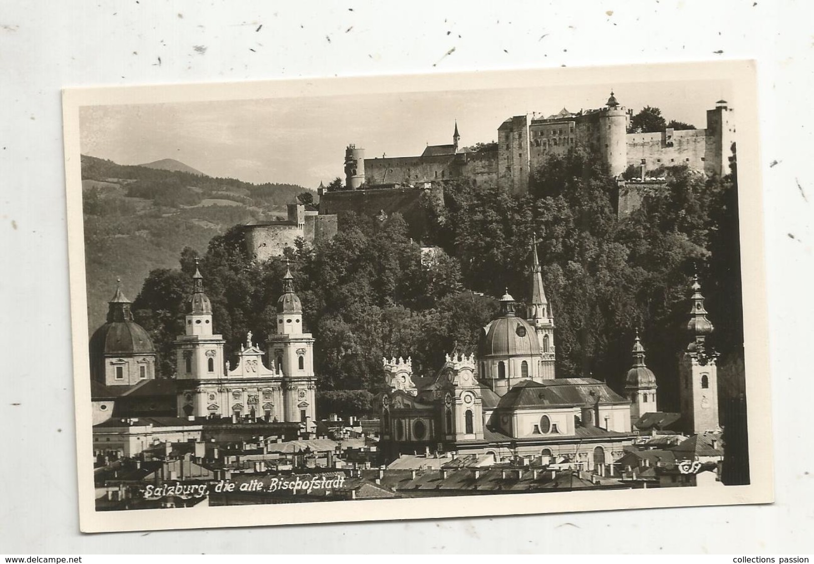 Cp, Autriche , SALZBURG , Die Alte BISCHOFSTADT , écrite 1950 - Bischofshofen