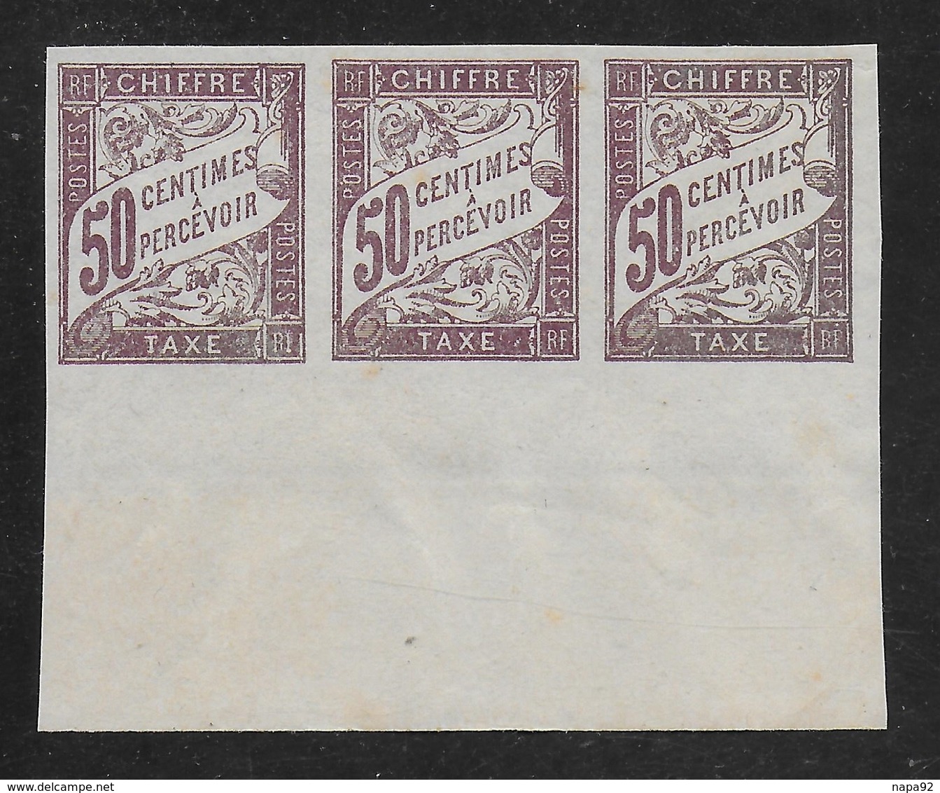 FRANCE COLONIES 1905 CHIFFRE TAXE YT 23** - Taxe