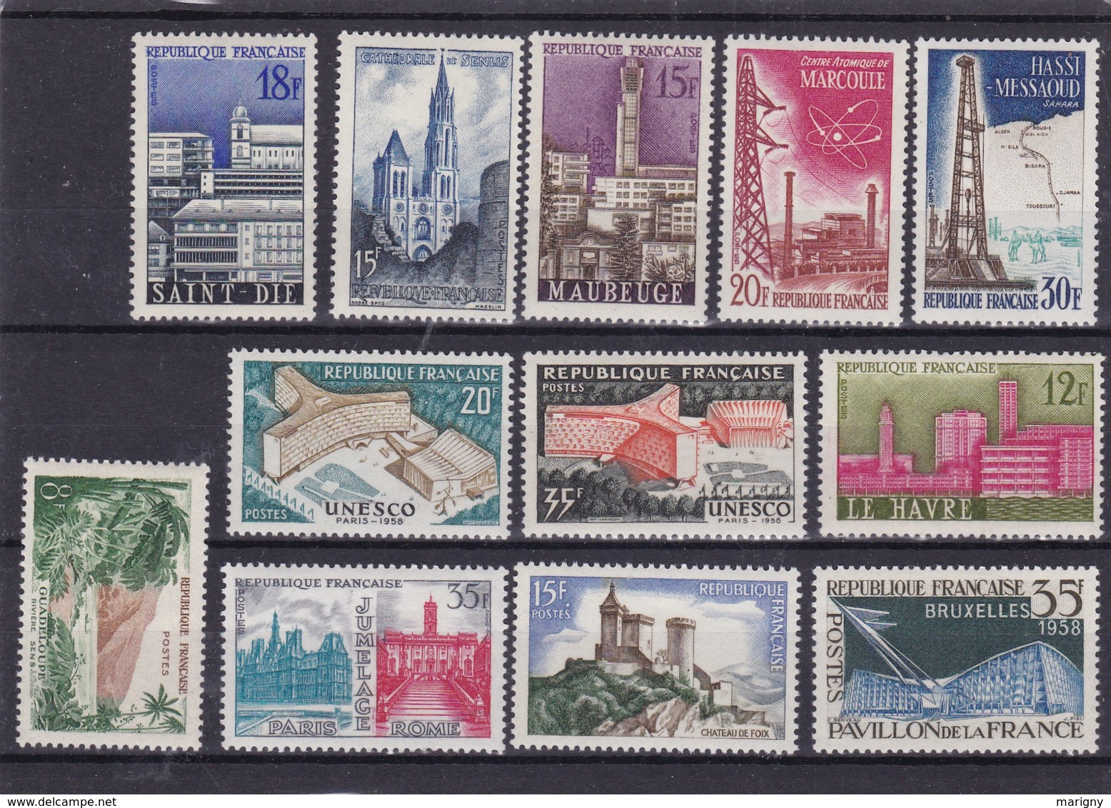 LOT DE 25 TIMBRES DE FRANCE **  . NEUFS** ET SANS CHAR/   . - Collections