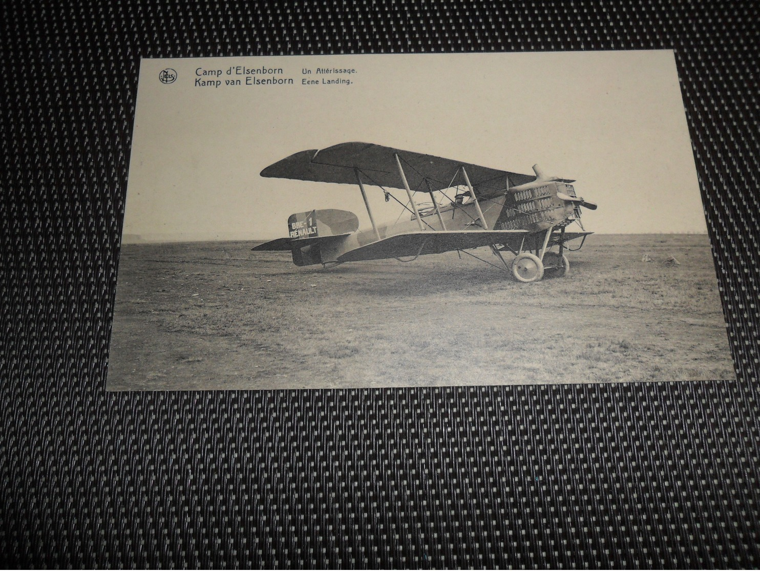 Camp D' Elsenborn   Un Altérissage  Avion  Vliegtuig - Elsenborn (camp)