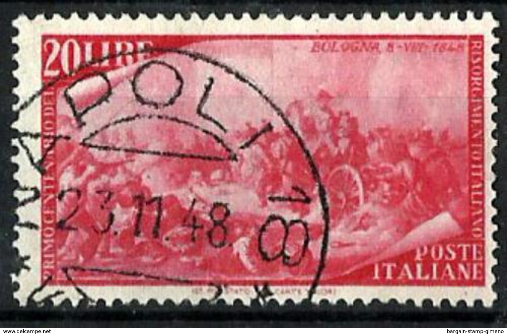 Italia Nº 526 En Usado - 1946-60: Usados