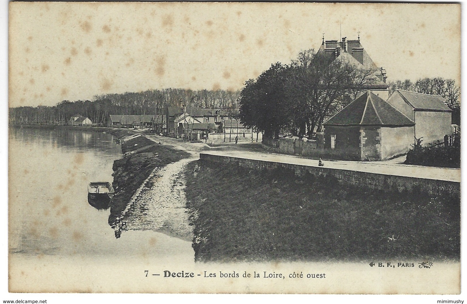 58 - Decize - Les Bords De Loire Coté Ouest - Decize