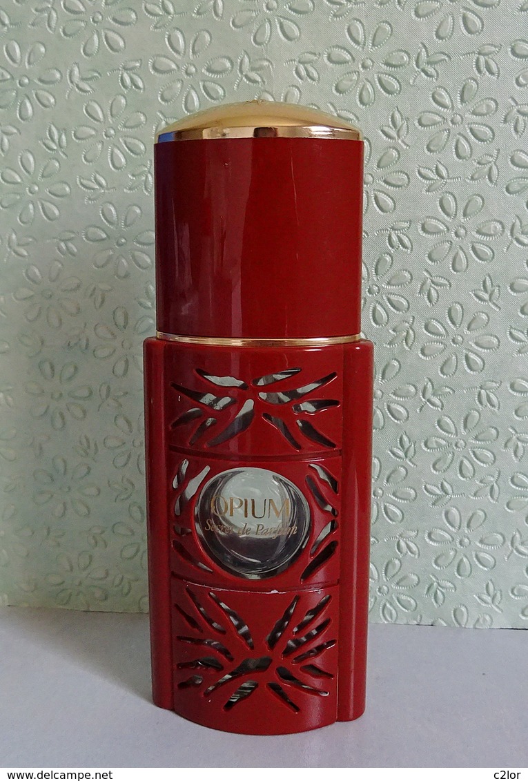 Flacon De Parfum Vaporisateur " OPIUM"  D'YVES ST LAURENT Secret De Parfum 50 Ml VIDE/EMPTY Pour Collection/décoration - Flesjes (leeg)