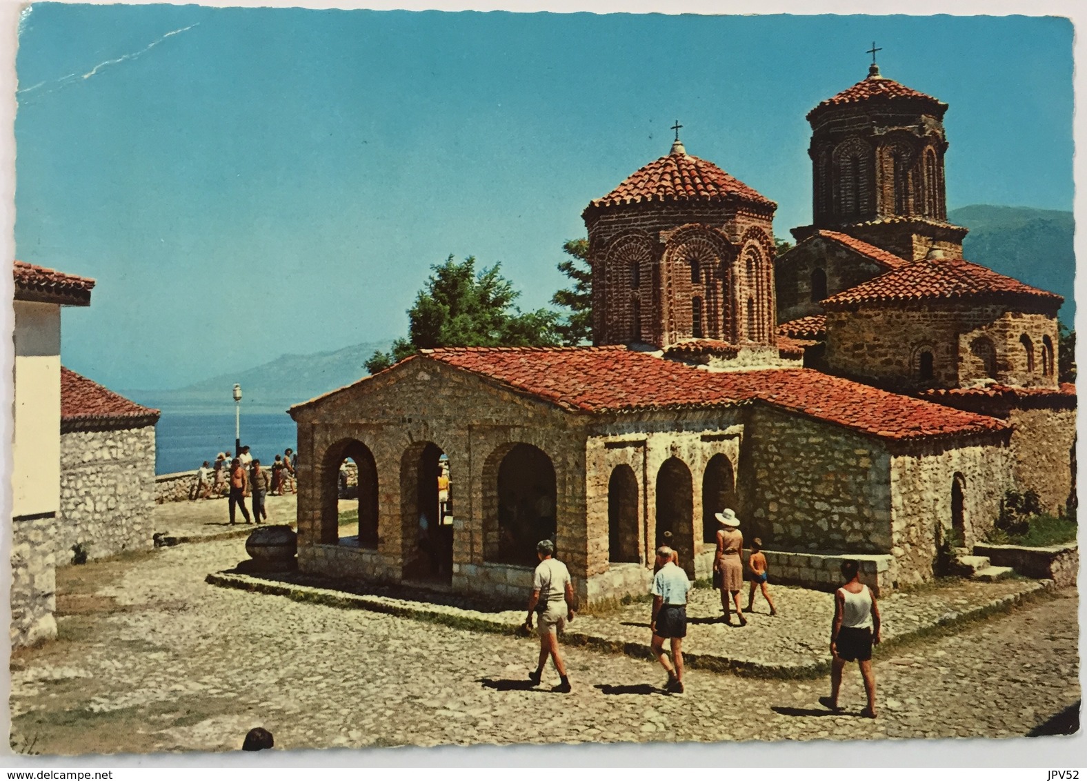 (101) Ohrid -  Macedonië - Het Meer Van Ohrid - De Kerk - Macédoine Du Nord