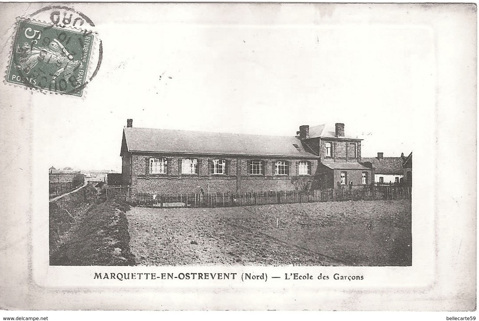 MARQUETTE-en-OSTREVENT - Nord - Ecole Des Garçons - Other & Unclassified