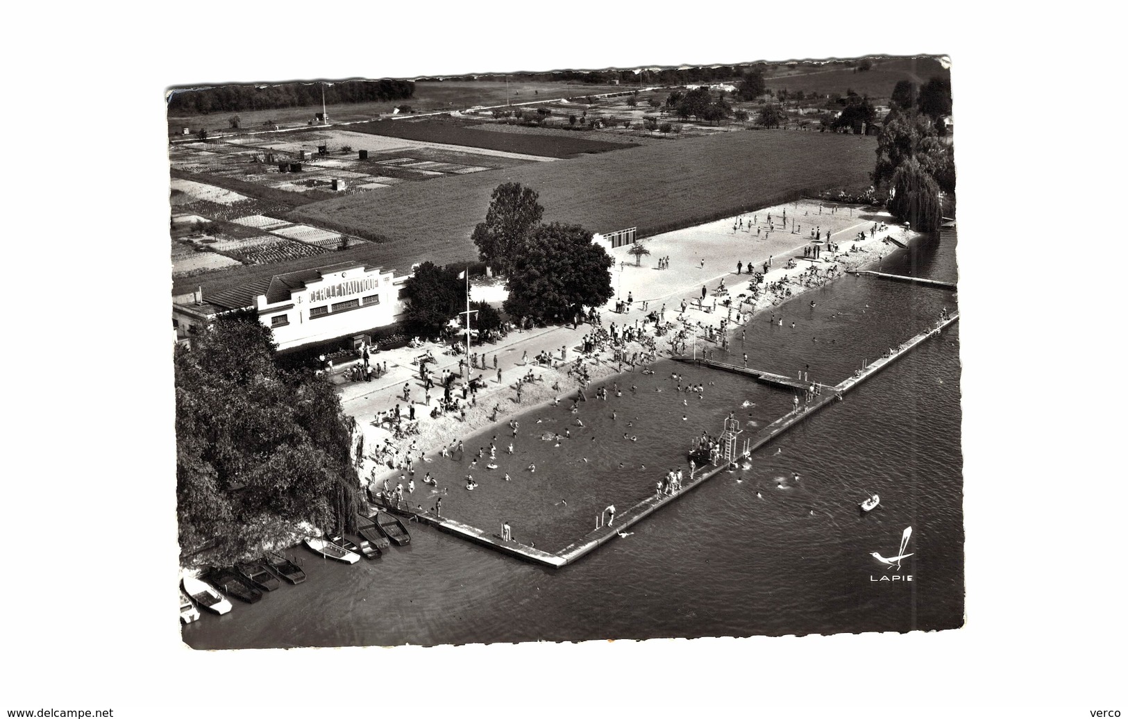 Carte POSTALE Ancienne De MEAUX - Plage Du Cercle Nautique - Meaux