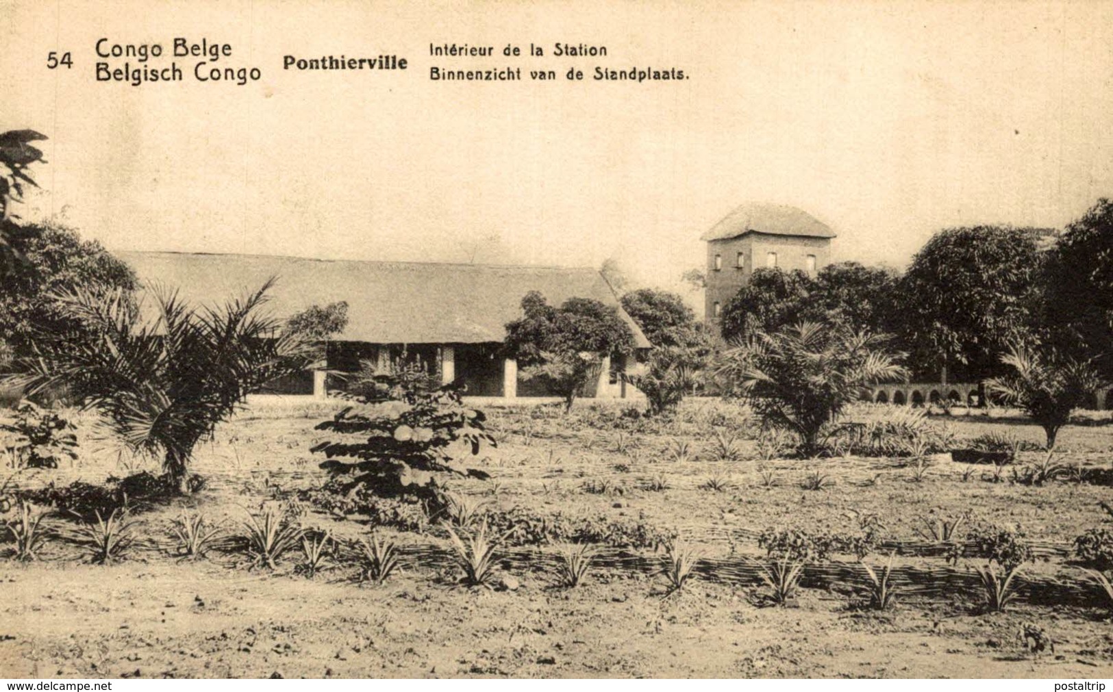 Congo Belge -Ponthierville - Intérieur De La Station - Congo Belga