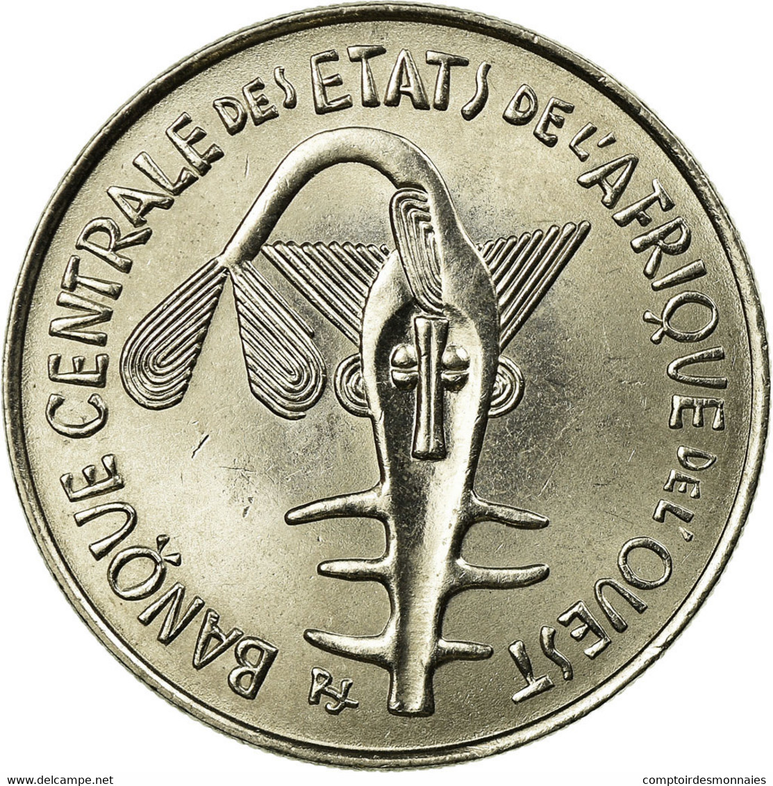 Monnaie, West African States, 100 Francs, 1975, SUP, Nickel, KM:4 - Côte-d'Ivoire