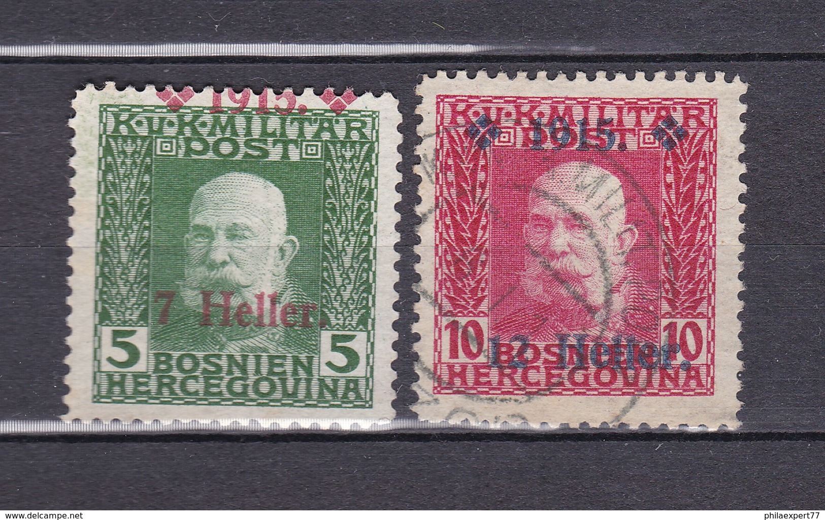 Bosnien Und Herzegowina - 1915 - Michel Nr. 93/94 - Unused Stamps