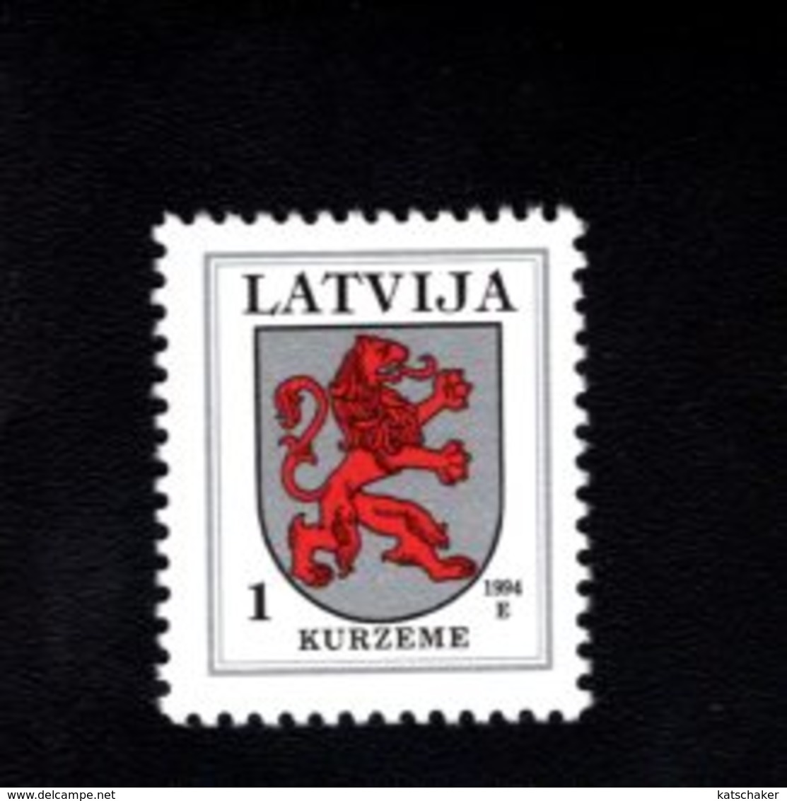 802390373 1994 SCOTT 363 POSTFRIS MINT  NEVER HINGED EINWANDFREI (XX)  PROVINCIAL MUNCIPAL ARMS - KURZEME - Lettonie