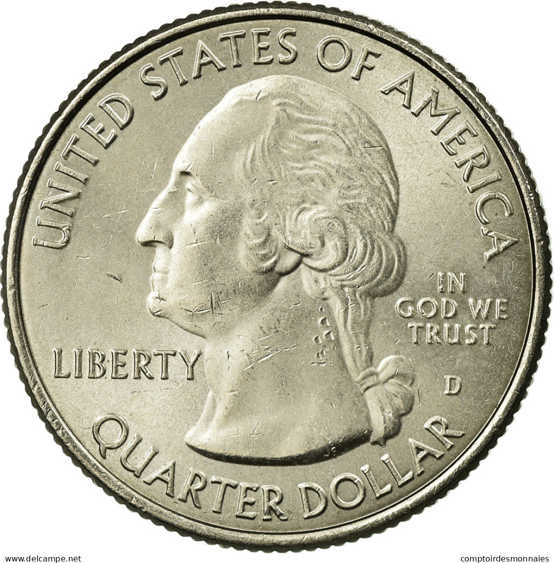 Monnaie, États-Unis, Quarter, 2012, U.S. Mint, Dahlonega, TTB, Copper-Nickel - 2010-...: National Parks