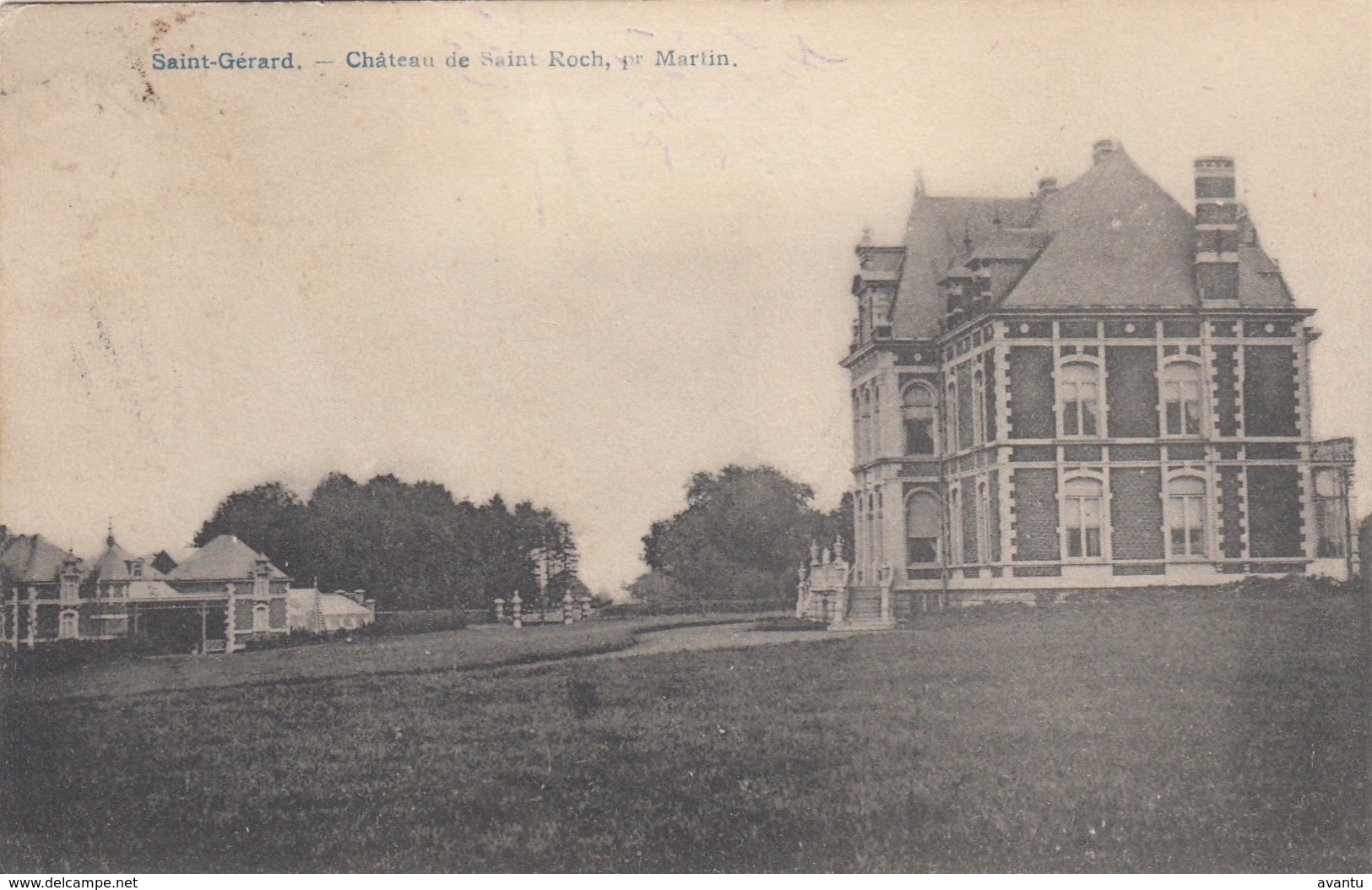 SAINT GERARD / NAMUR / CHATEAU DE SAINT ROCH  1911 - Namur