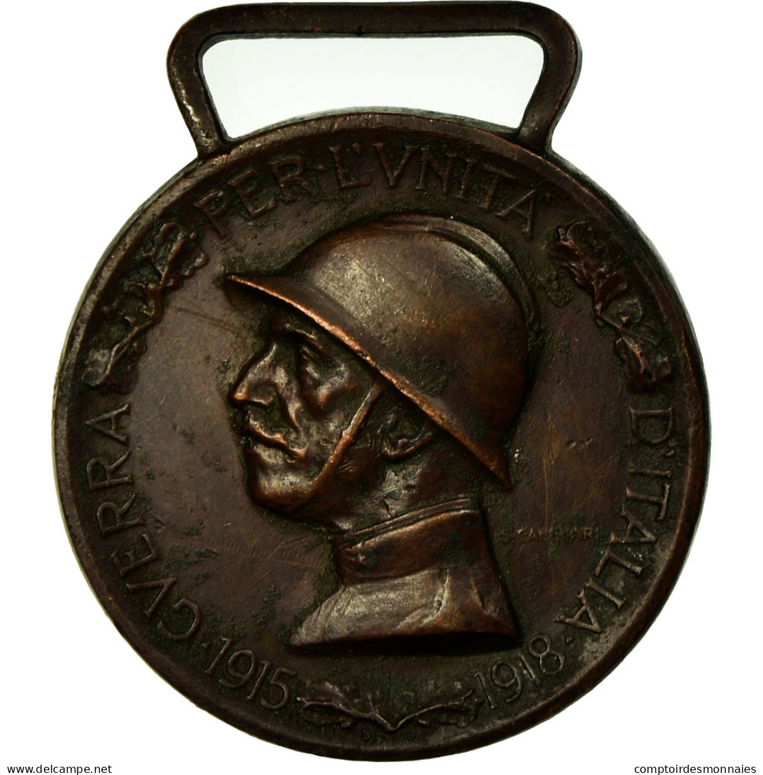 Italie, Guerra Per L'Unita D'Italia, Médaille, 1915-1918, Très Bon état - Other