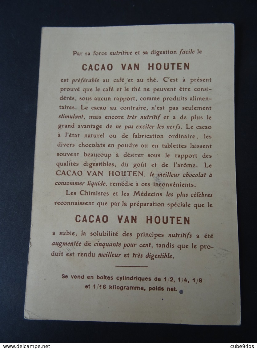 CACAO VAN HOUTEN---SCENES DIVERSES 4 - Van Houten