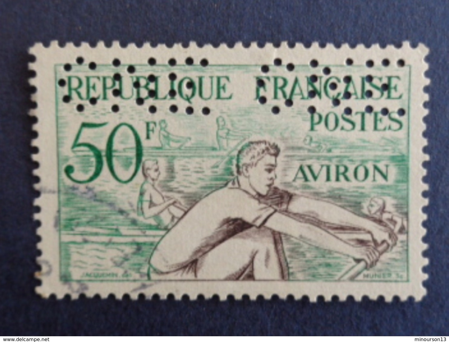 1953 PERFORATION C N E CERES N° 964 - Autres & Non Classés