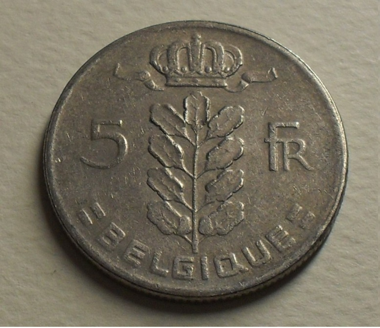 1966 - Belgique - Belgium - 5 FRANCS, Type Cérès, Légende Belgique, KM 134.1 - 5 Francs