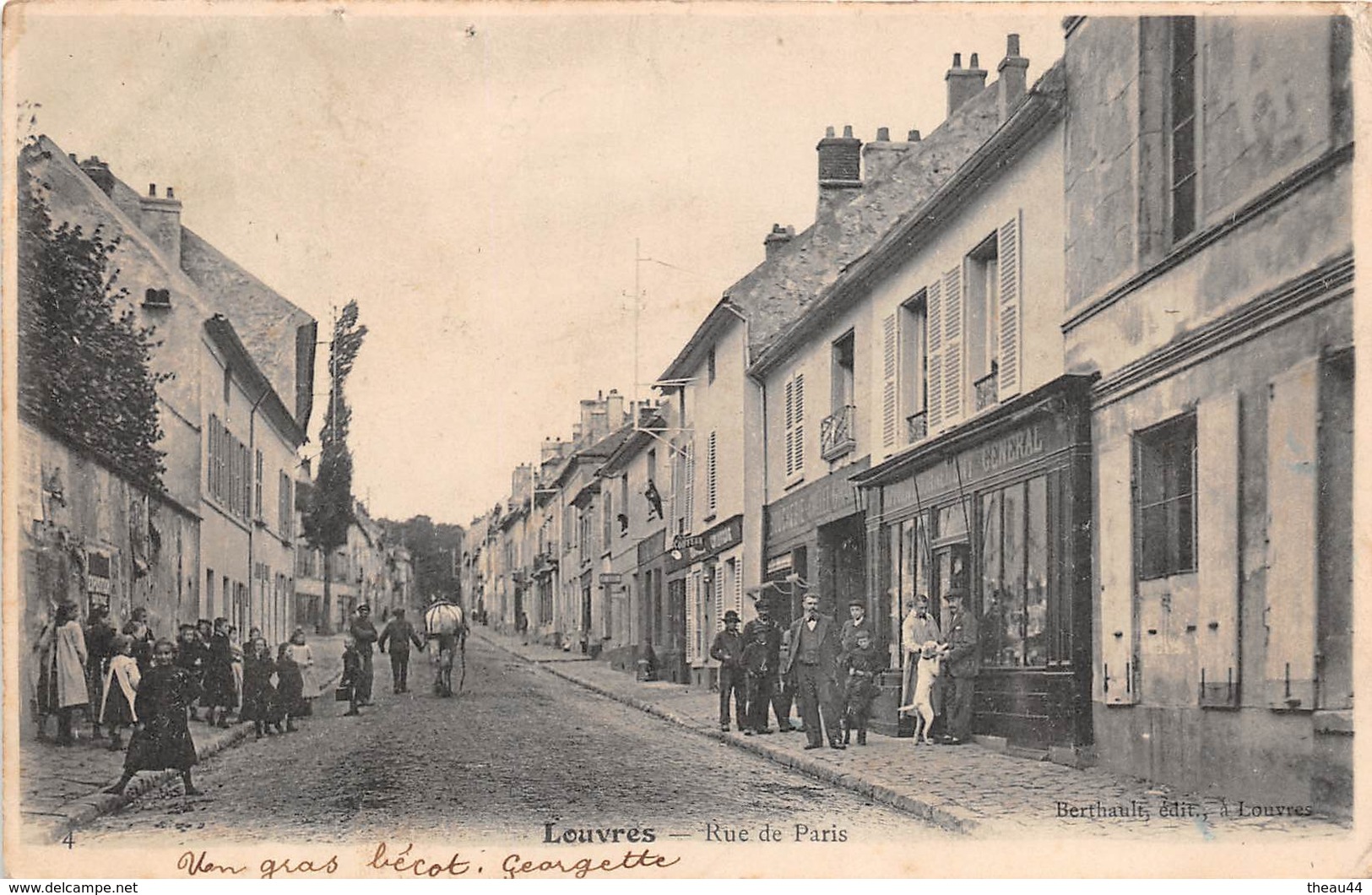 ¤¤   -   LOUVRES    -   Rue De Paris     -  ¤¤ - Louvres