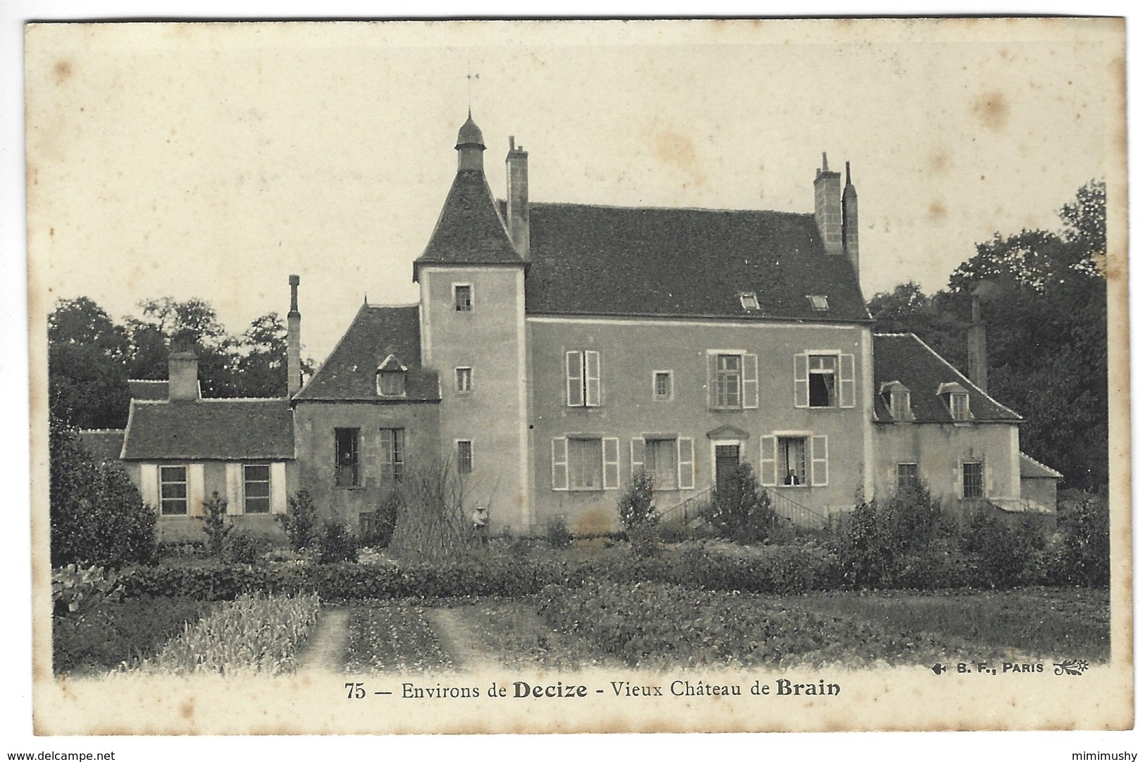 58 - Decize - Le Vieux Chateau De Brain - Decize