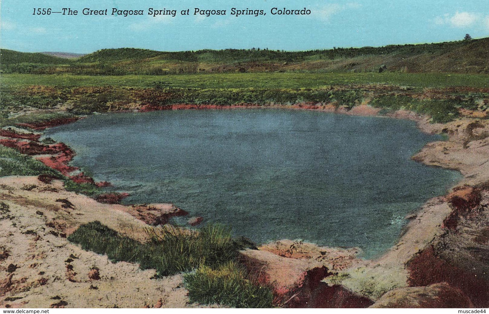 THE GREAT PAGOSA SPRING AT PAGOSA SPRINGS - COLORADO - Autres & Non Classés