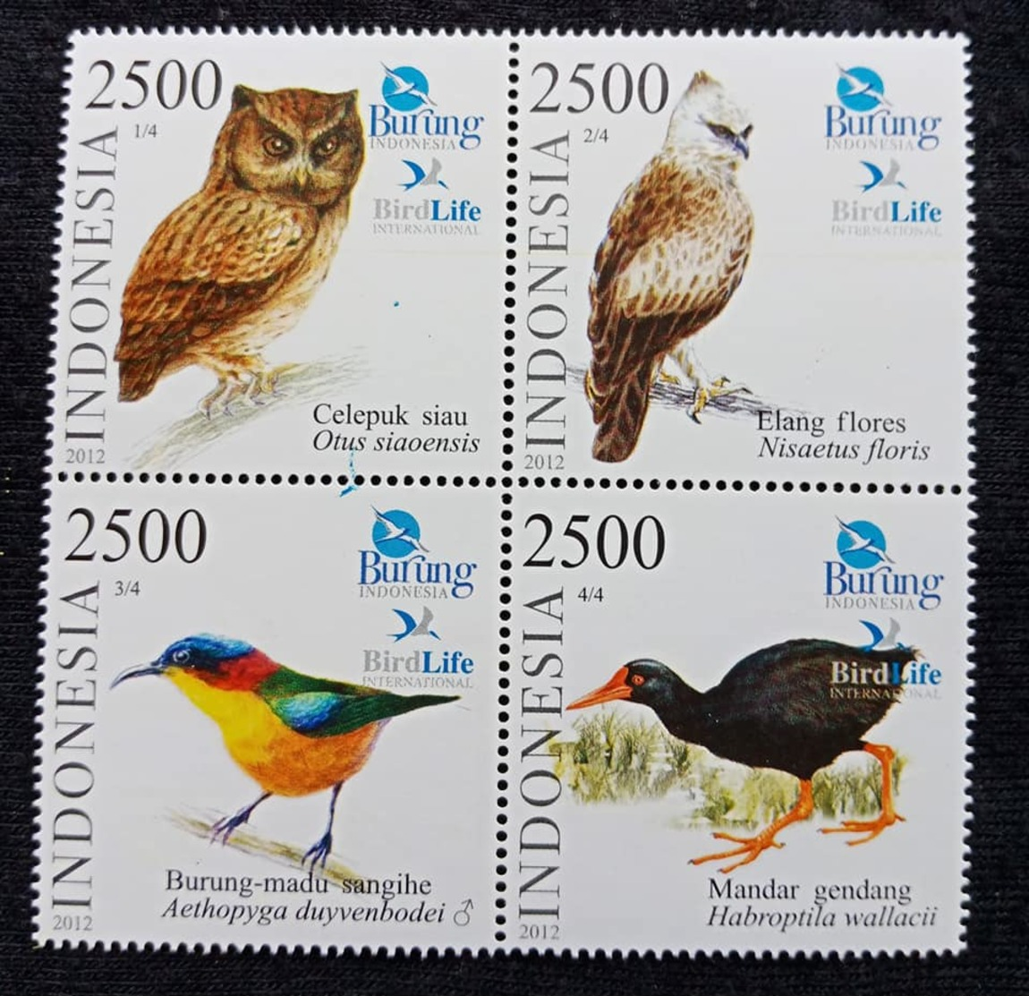 344	Indonesia 2012 Birds - Indonesia