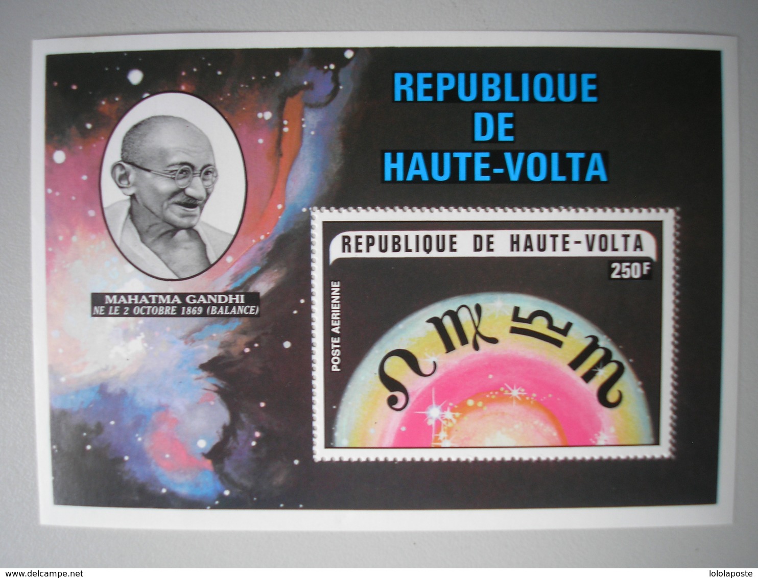 GANDHI -7 Blocs Neufs ** De Mahatma 1 Sénégal Et 1 Haute Volta + 5 Différents Pays D'Afrique Sur Les Apôtres De La Paix - Mahatma Gandhi