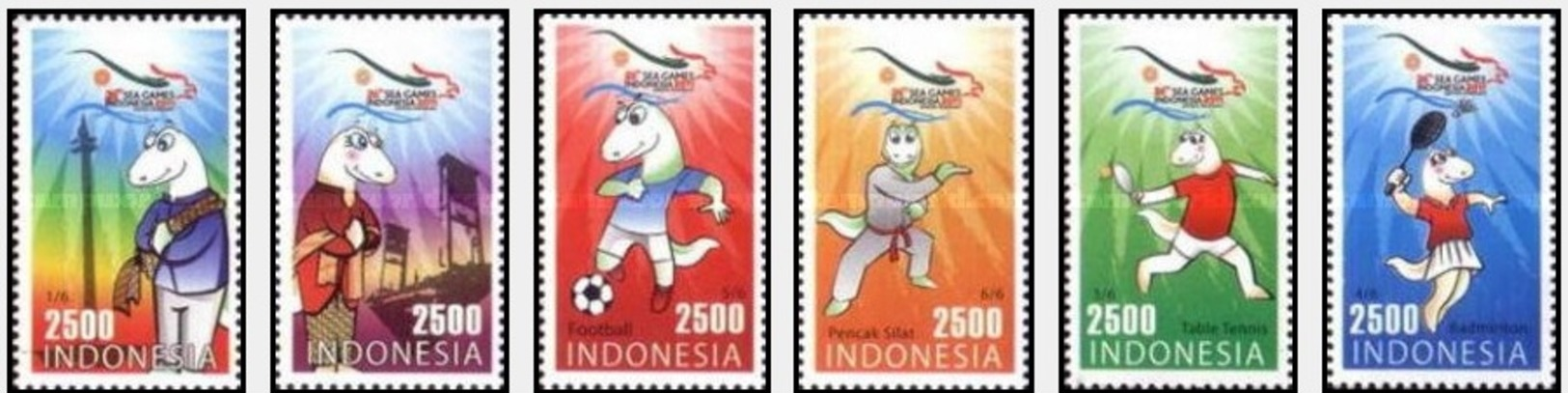 376	Indonesia 2011 Asian Games - Indonesien