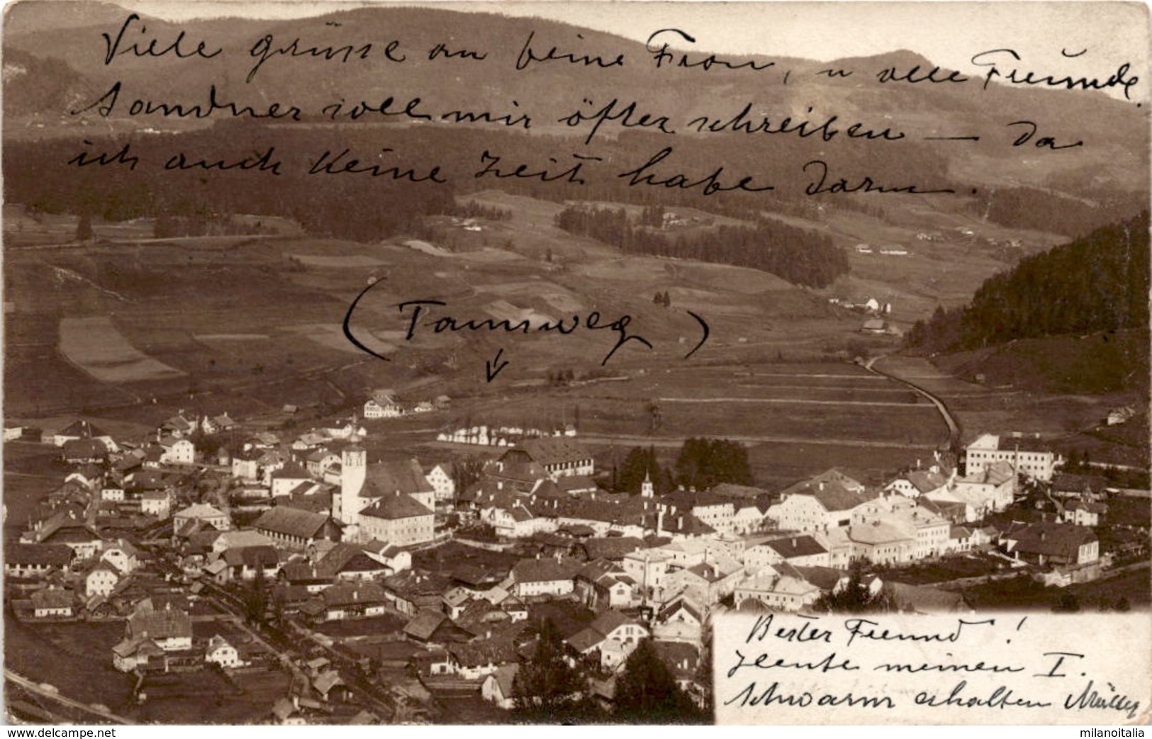 Tamsweg * Poststempel Mauterndorf 5. 6. 1905 - Tamsweg