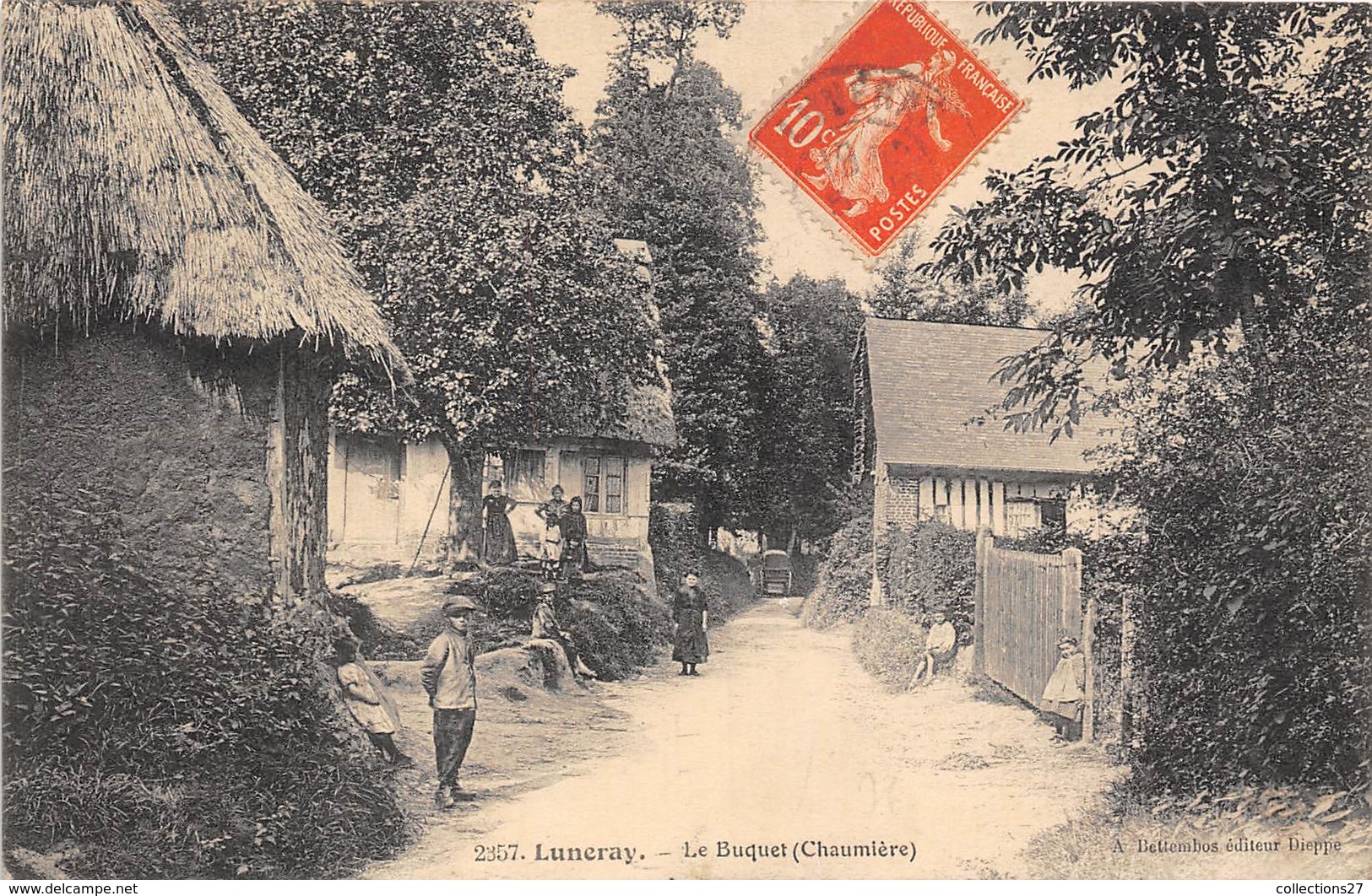 76-LUNERAY- LE BUQUET- CHAUMIERE - Sotteville Les Rouen