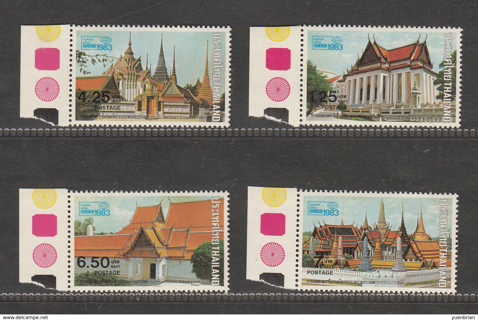 Thailand 1983 Bangkok Stamp Exhibition MNH**, Good Condition, Kept In De-humidity Cabinet Since Purchased! - Thailand
