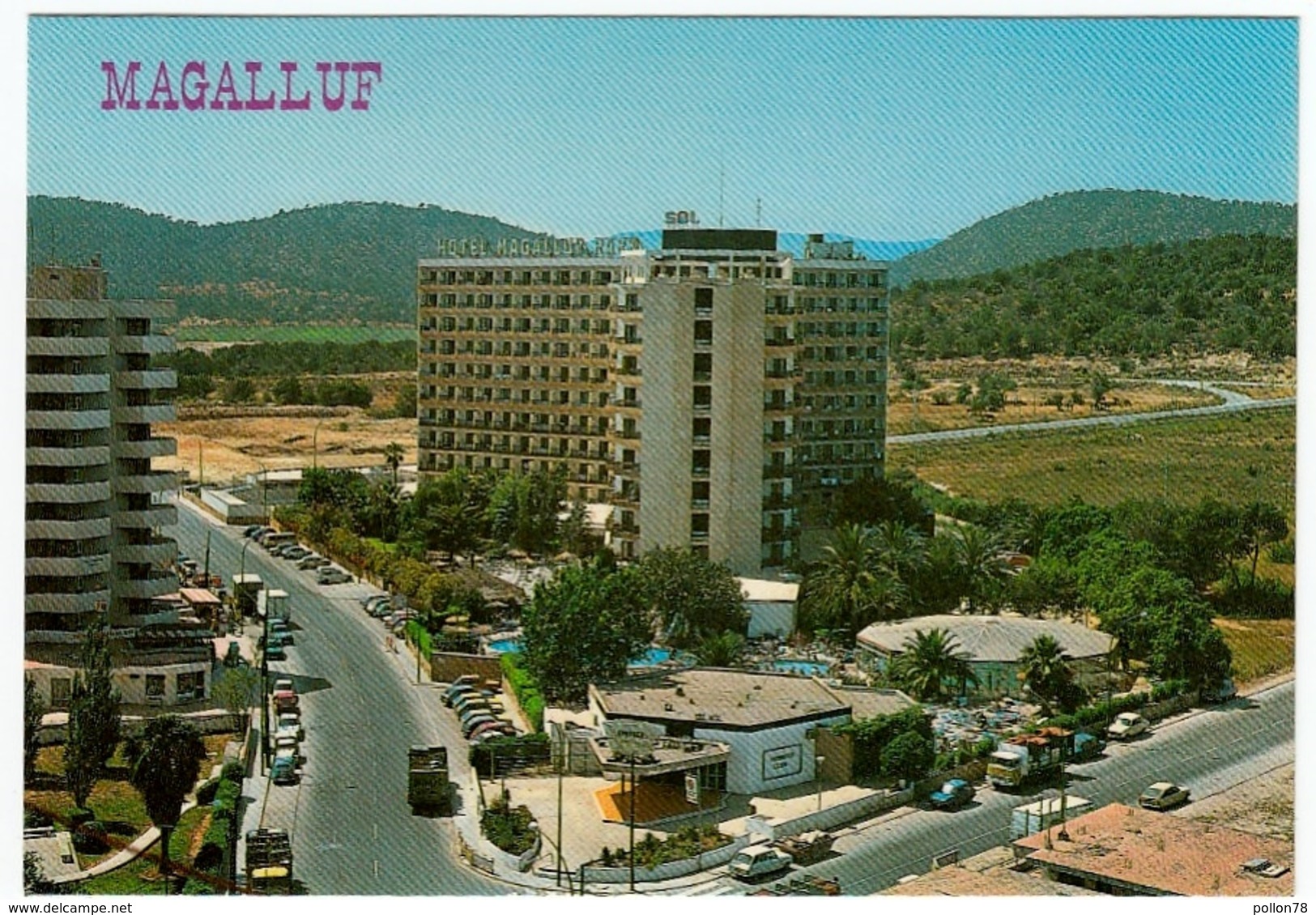 HOTEL MAGALLUF - VISTA PARCIAL - MALLORCA - BALEARES - Vedi Retro - Mallorca