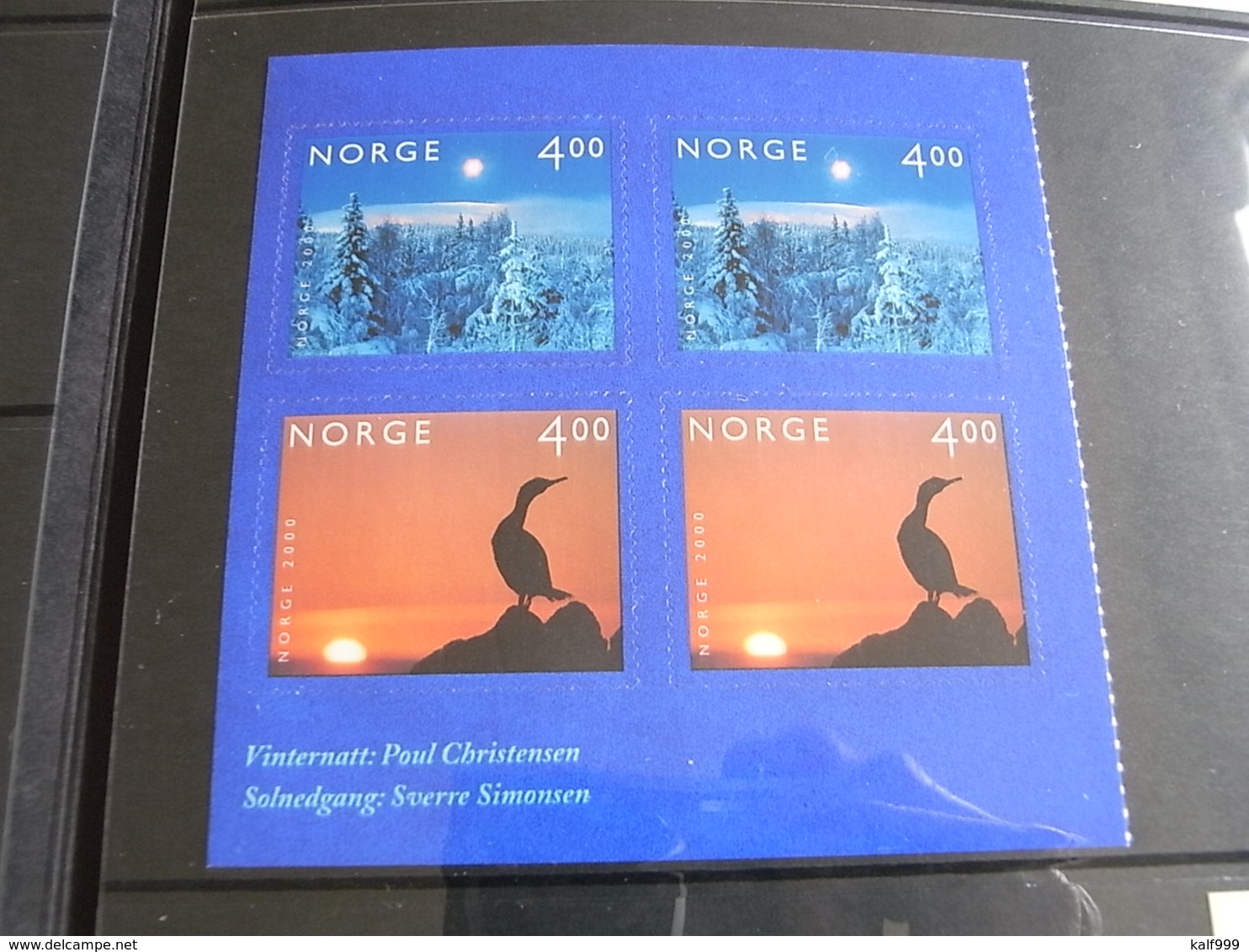 ~~~ Norway Norvege Noorwegen 2000 - Official Year Book Postage Stamps -  ** MNH  ~~~