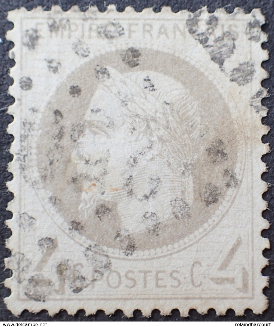 R1568/60 - NAPOLEON III Lauré N°27B - LGC - Cote : 90,00 € - 1863-1870 Napoleon III With Laurels