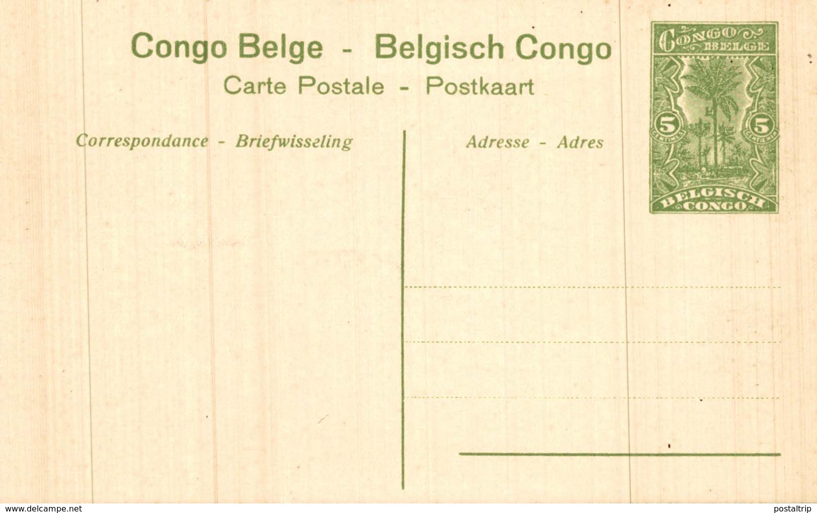 CONGO - BELGE --- Port De Matadi - Station Du Chemin De Fer Matadi-Léopoldville - Congo Belga