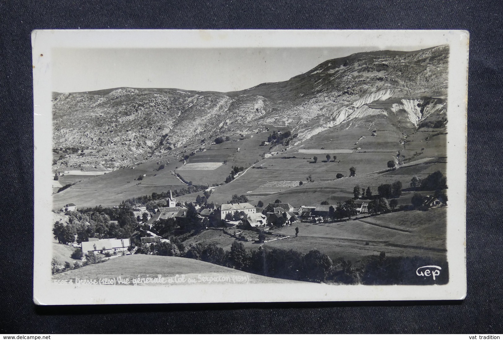 FRANCE - Carte Postale En FM De Gresse Pour Arinthod En 1941 , Cachet Chasseurs Alpins - L 35196 - Guerre De 1939-45