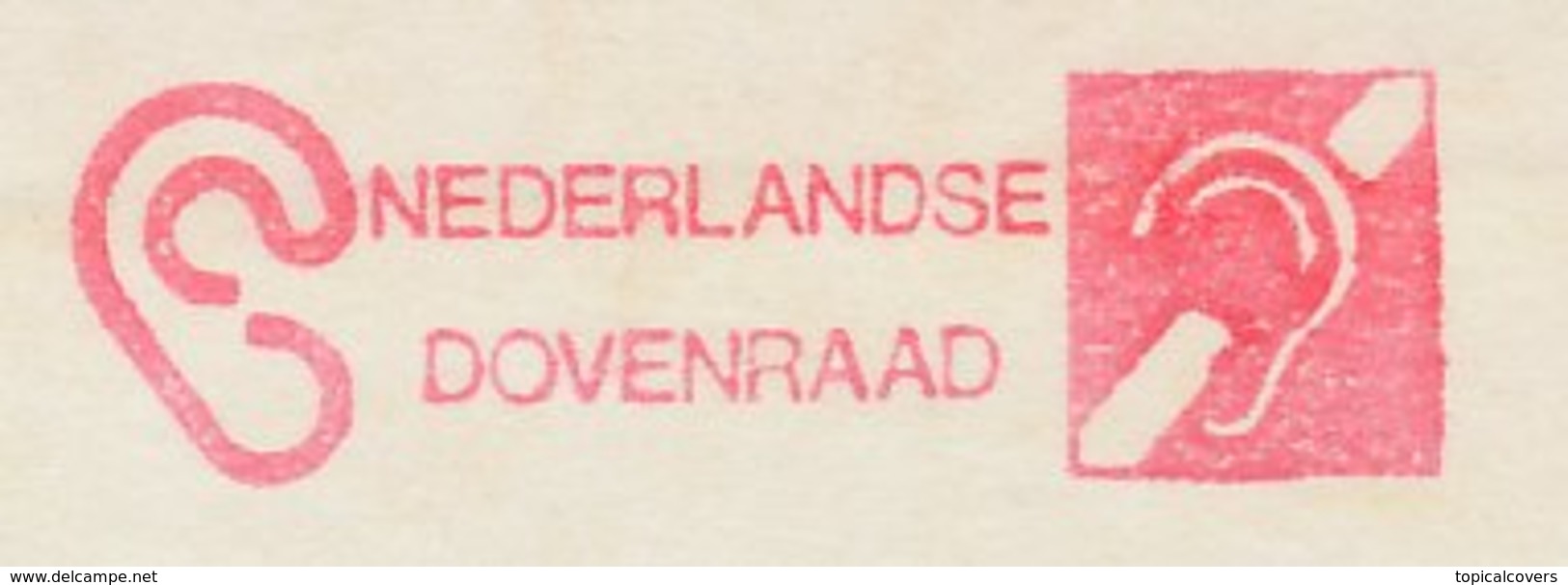 Meter Cut Netherlands 1990 Deaf Council - Sonstige & Ohne Zuordnung